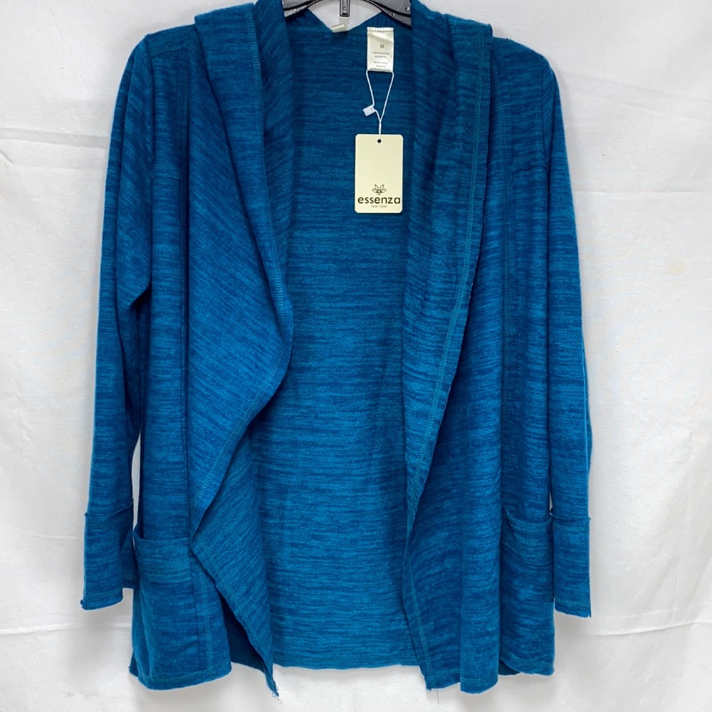 Essenza Medium Fly Open Hooded Sweatshirt Jacket D22